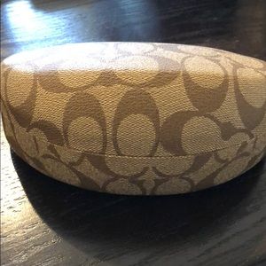 Coach eyeglass case